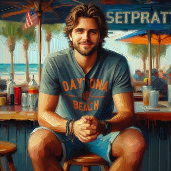 Daytona Beach T-Shirt And Denim Art Collection